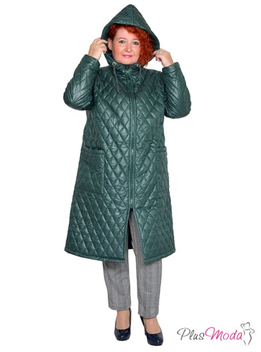 Пальто Модель №1716 размеры 44-84 - Plusmoda фото 3