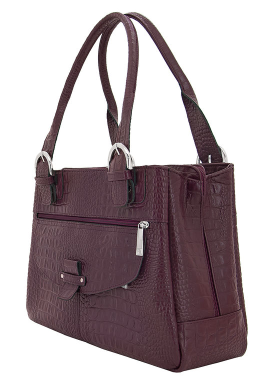 Сумка женская Ц-110.3 бордовый - Protege фото 3