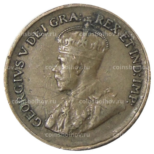 1 цент 1933 года Канада
