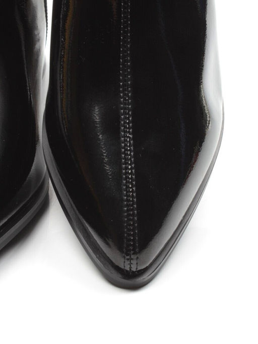 01-PCG265-1 BLACK Ботинки демисезонные женские (натуральная кожа, байка) - Фабричный китай фото 15