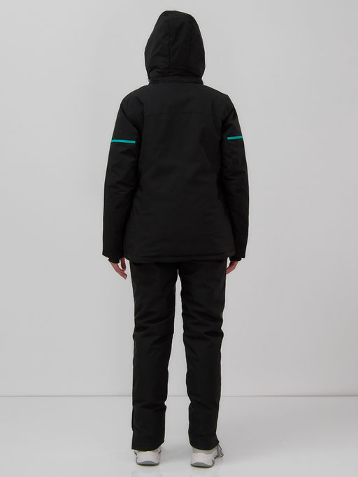 Горнолыжный костюм женский зимний черного цвета 001_1Ch - Mtforce фото 10