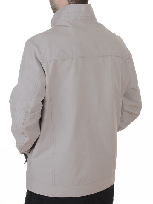 D-3019 GRAY Ветровка мужская (60% хлопок, 40% нейлон)