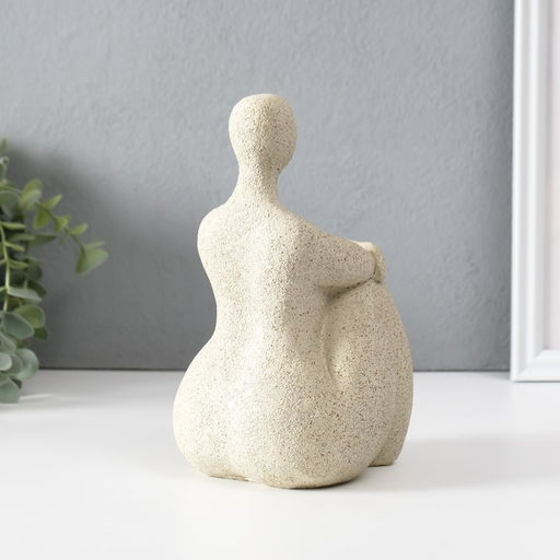 Фигурка полистоун «Лорен милая», белый, 11.5×11×19 см