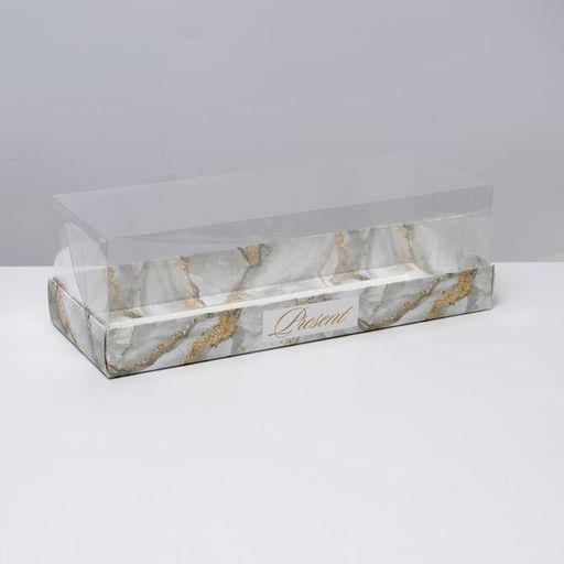 Цена за 5 шт. Коробка кондитерская Present, 26×8×9.5 см