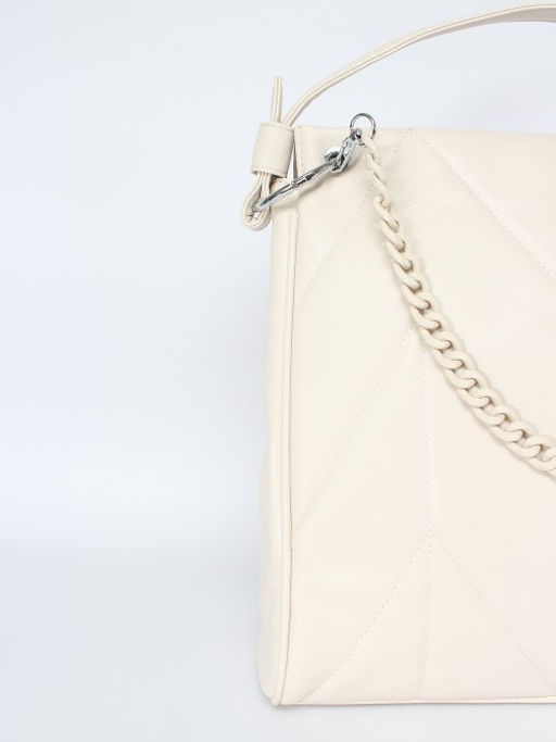 Сумка женская искусственная кожа Marrivina-22225-1, 1отд+карм/перег, плечевой ремень, бежевый SALE 260230 - Adelia фото 9