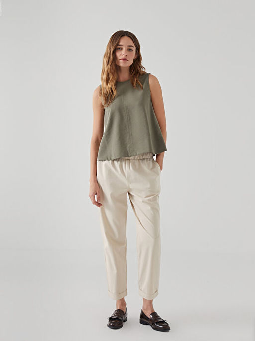 Bisiklet Yaka Kad?n Bluz