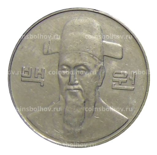100 вон 2009 года Южная Корея