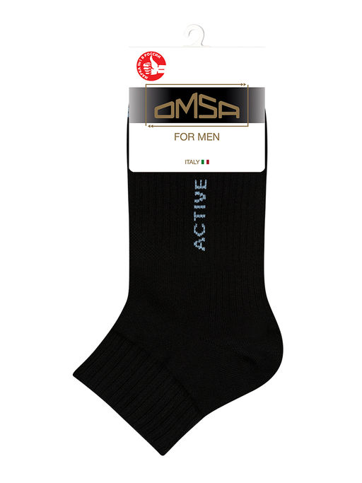 (Omsa) Active 111 нос.муж., укороченный (ЧЗ)