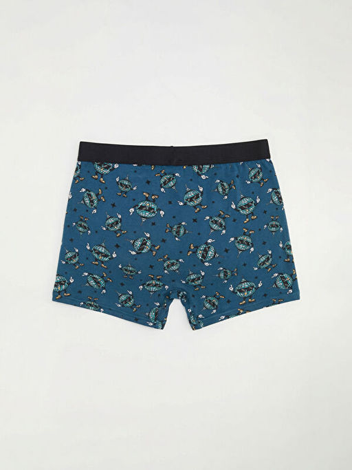 Standart Kal?p Pamuklu Esnek Erkek Boxer 3l?