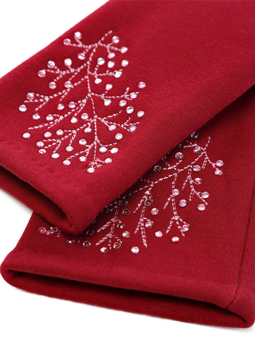 Перчатки жен Labbra LB-PH-88 bordo фото 3