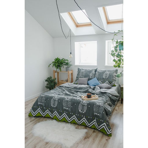 Постельное бельё Этель 2 сп Ушастые совы (вид 1) 175 х 215 см, 200 х 220 см, 70 х 70 - 2 шт  фото 10