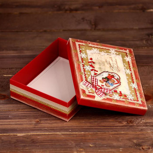 Цена за 5 шт. Подарочная коробка Загадай желание, 23,5 х 6,5 х 18,7 см - Simaland фото 3