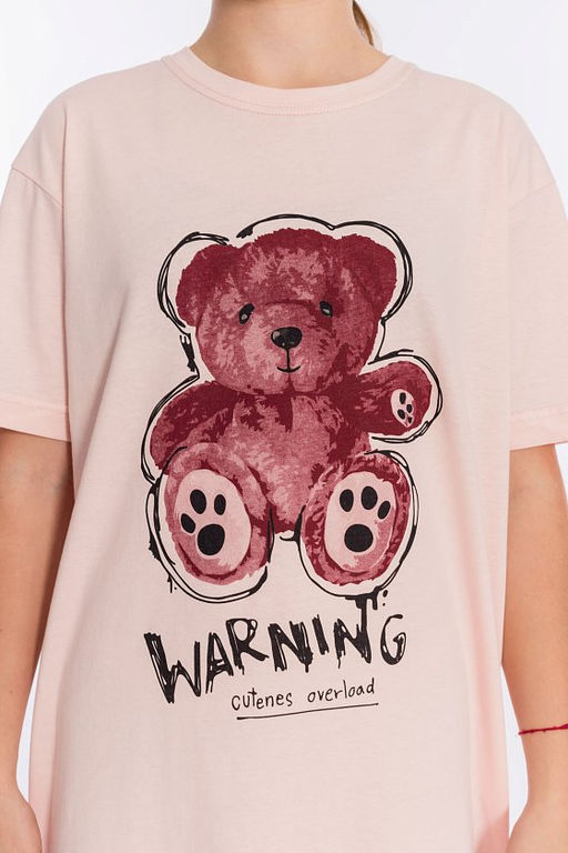 Сорочка М223082Па Розовый - Елена фото 7