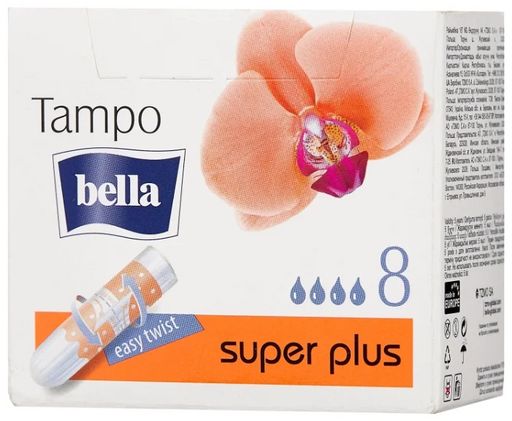 BELLA тампоны ПРЕМИУМ Комф.Супер Плюс (8шт)