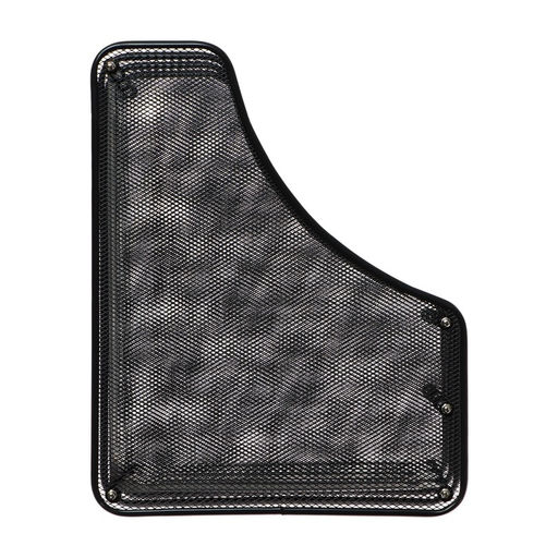 Лоток для бумаг А4, вертикальный, металлическая сетка, 3 отделения, чёрный