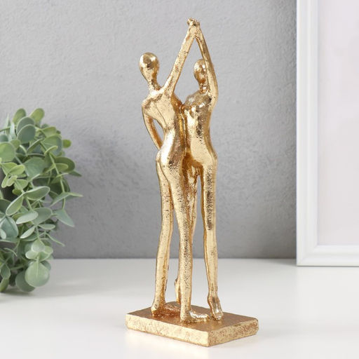 Фигурка полистоун Двое: верность, золото, 25.5?9.5?5.5 см