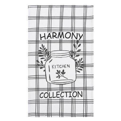 Набор полотенец Доляна Гармония 28х46 см - 4 шт, 100% хлопок, вафля 160 г/м2 фото 6