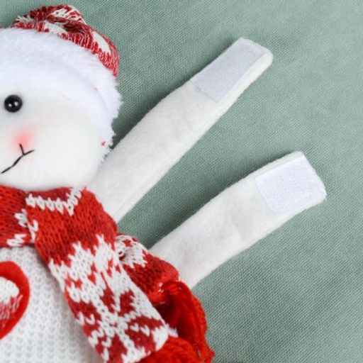 Держатель для штор Снеговик 14*5*40 см / B106 /уп 100/ на липучках - Галеонтрейд фото 3