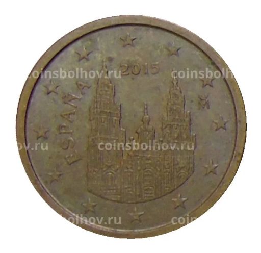 2 евроцента 2015 года Испания