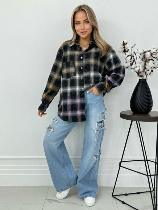 Рубашка в клетку, Артикул: 115129