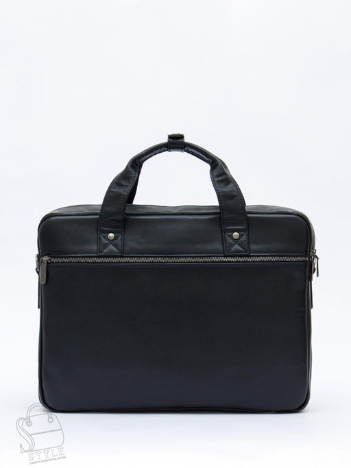 Портфель мужской кожаный 711XL black Fuzhiniao