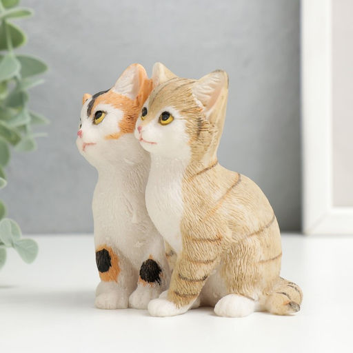 Фигурка полистоун «Котятки-малыши», 8.5×6×8 см