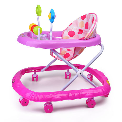 Ходунки "Любимые игрушки" (цвет розовый)