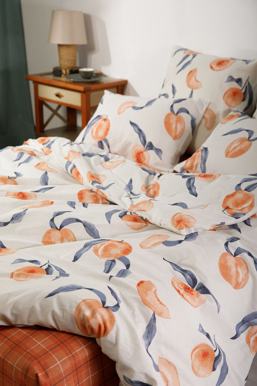 КПБ Сочный персик бязь 2 сп