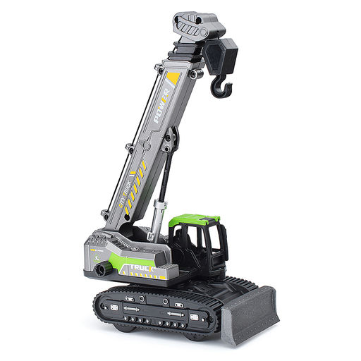 Машина "Гусеничный кран" инерционная, в пакете