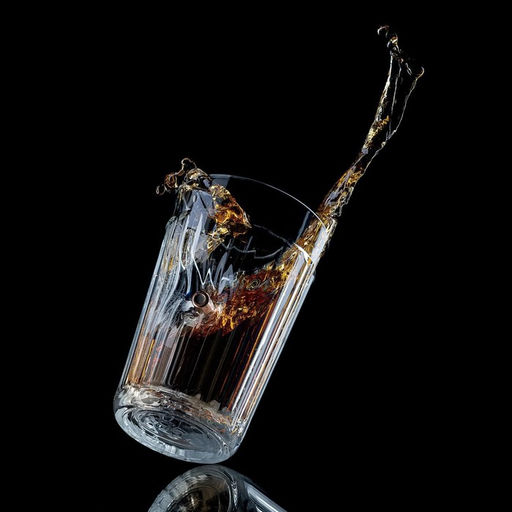 Стакан гранёный непробиваемый с пулей Крафт, 250 мл