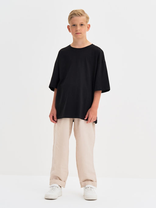 Черная футболка для мальчика - Kogankids фото 16