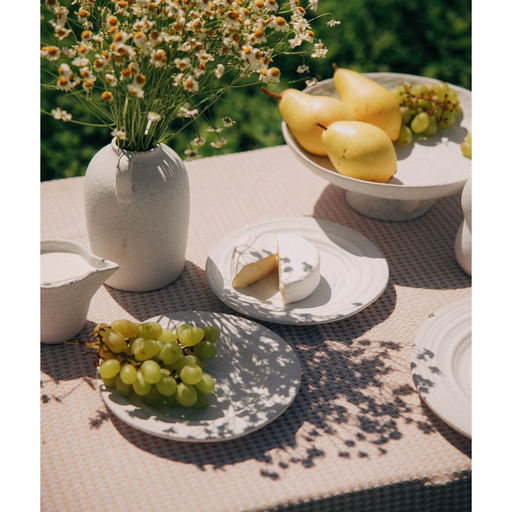 Тарелки SL Home Арена Бланка, d=20 см, набор 2 шт., керамика, белые