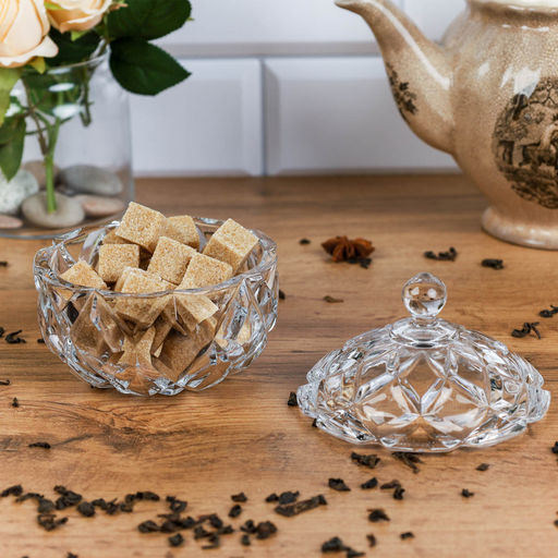 Сахарница 10*15 см, стекло арт. 802CJC-B (689531)