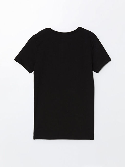 Bisiklet Yaka K?sa Kollu Erkek Ti??rt - Waikiki фото 2