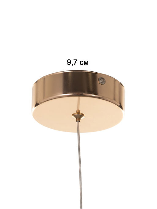 Светильник BayerLux «Орнео», LED, 5 Вт, 3000К, золото, 9×3×24-174 см