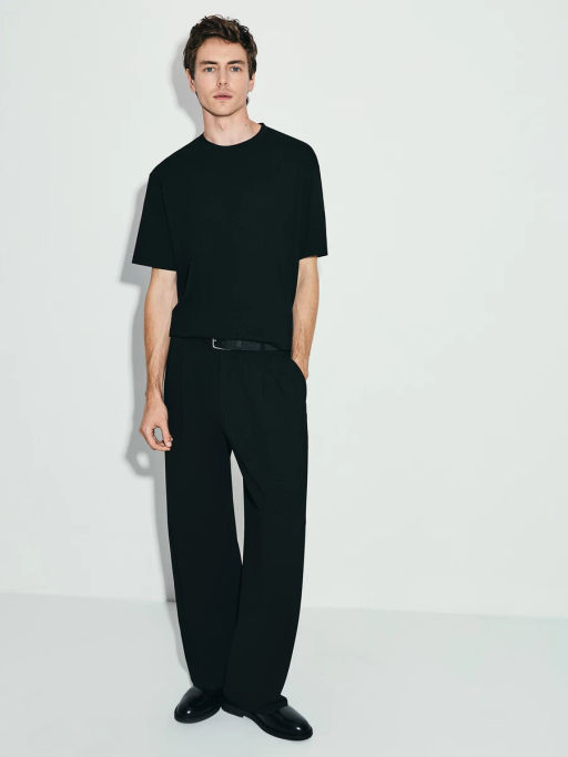 Футболка regular fit из хлопка / Zarina