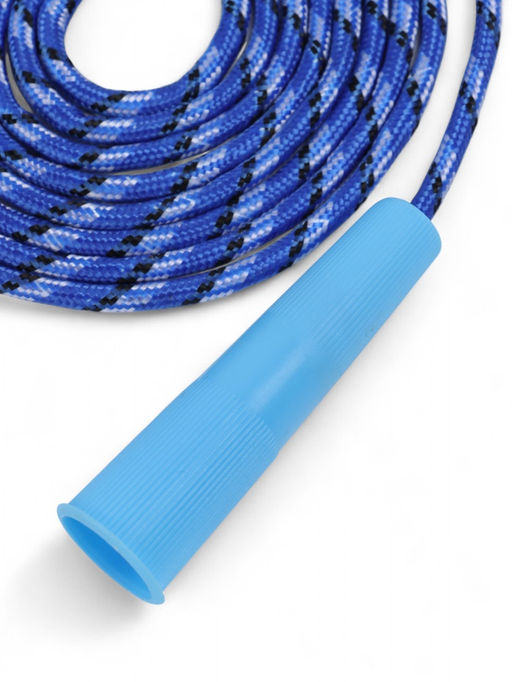 Цена за 10 шт. Скакалка детская, 2.2 м, регулируемая, нейлоновый трос, цвет МИКС