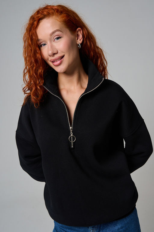 Свитшот Натали 14427 из хлопка с полиэстером фото 16