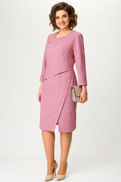 Платье Aira Style 24417А пыльная роза