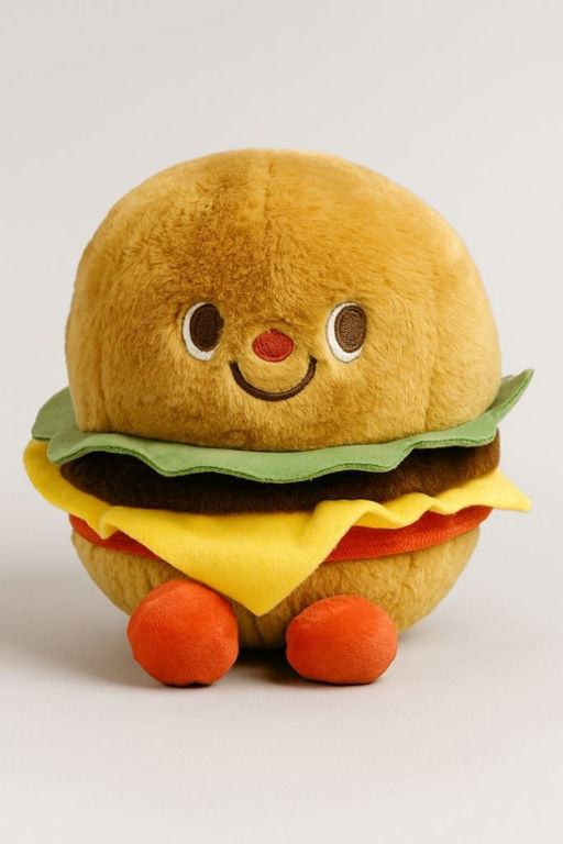 Мягкая игрушка "Hamburger emotions", mix, 15 см