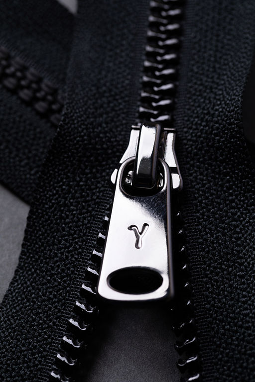 Молния Трактор GAMMA ZipGlaze декоративная глянцевая 50 см Тип 5 5 шт разъёмная однозамковая ЧЕРНЫЙ №310