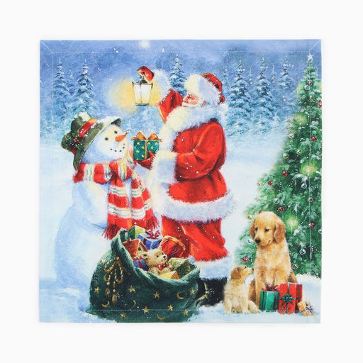 Набор Этель Рождественский вечер: скатерть 110х150 см, с ВГМО, салф. 40х40 см - 4 шт.  фото 7