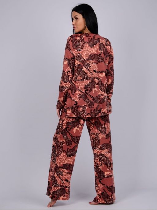 Костюм Саванна, интерлок пенье - Малина фото 3