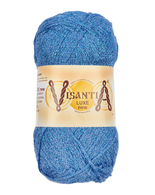 Пряжа VISANTIA LUXE new 85% вискоза, 15% люрекс 5 шт. х 100 г 240 м  5 м