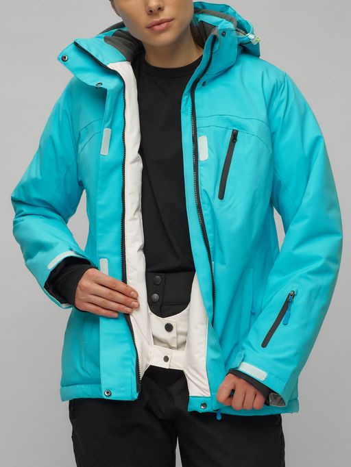 Горнолыжный костюм женский голубого цвета 0507Gl - Chunmai фото 17