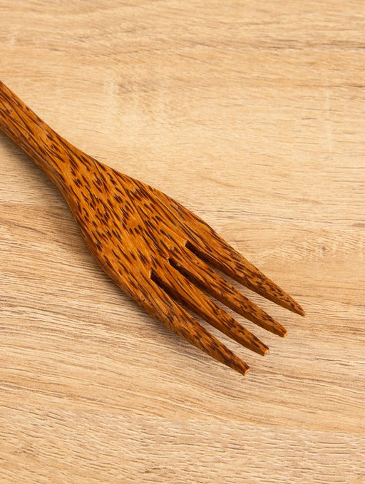 Вилка, 19 см, кокос - Simaland фото 3