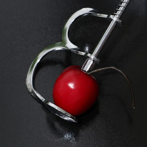 Цена за 2 шт. Удалитель косточек Доляна «Вишня», h=12.5 см, нержавеющая сталь, серебристый