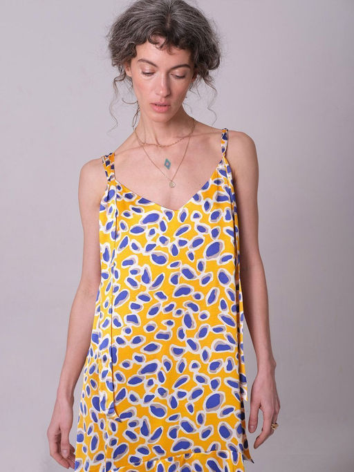 Платье 123.050033/желтый