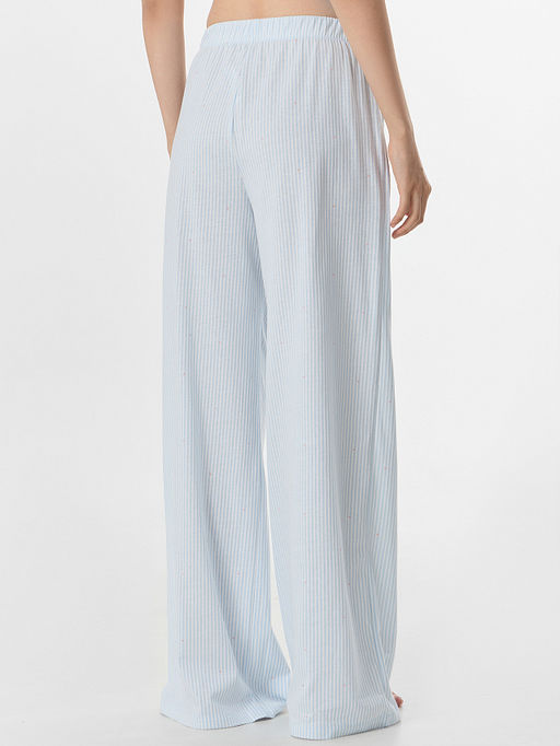 Комплект женский домашний голубой в полоску - Mark formelle фото 8