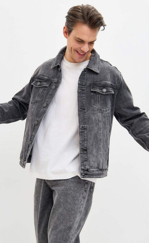 Куртка джинс F311-1296 l.black - Fine joyce фото 12